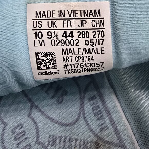 Adidas Pharrell Williams - Ice Blue colorway - Picture 5 of 5